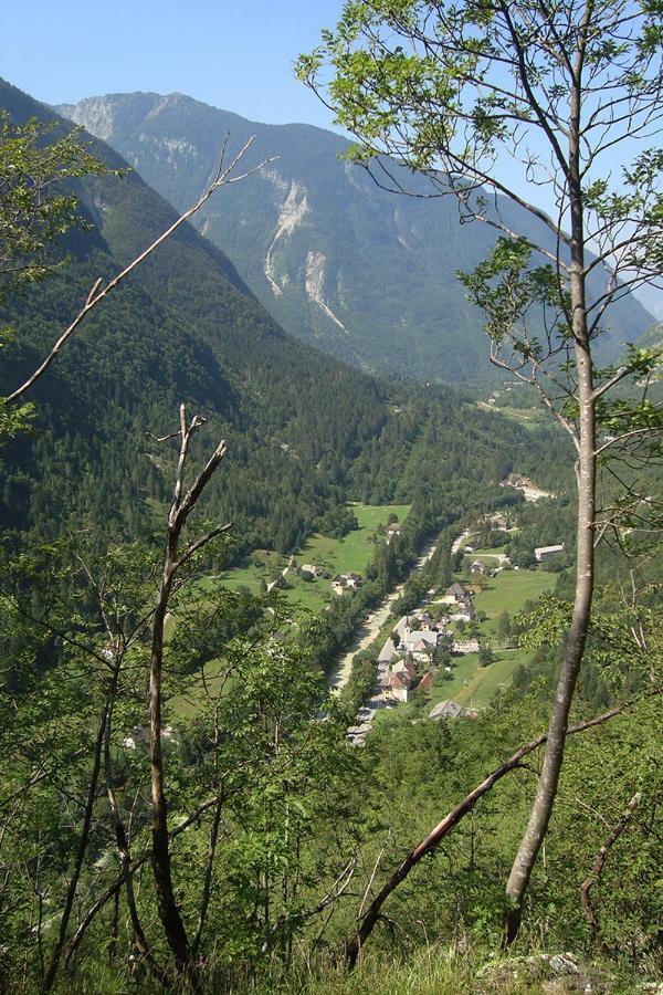 Apartma Pod Rozem Soča Exterior foto